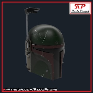 Boba Fett BOBF Helmet- 3D Digital Files