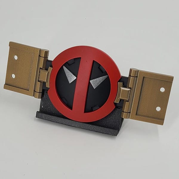 Deadpool 3 Buckle- 3d Printed