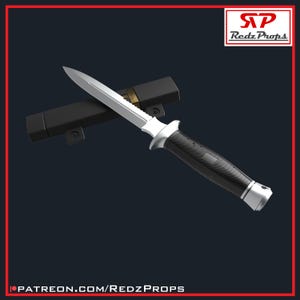 Deadpool 3 Leg Knife- 3d Digital Files