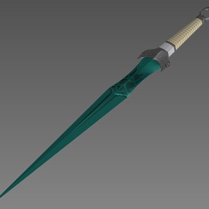 Valkyrie Dragonfang Sword- 3d Digital Files