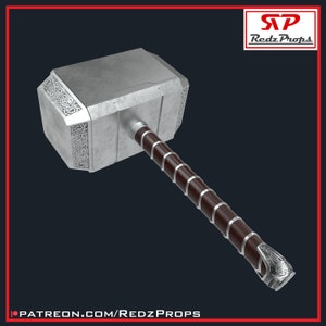 Thor Hammer (Ragnarok/Endgame) - Archivos digitales 3D