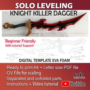 Solo Leveling Foam Pattern - Etsy