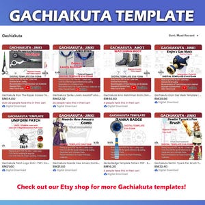 Gachiakuta Riyo The Ripper Scissor Template | EVA Foam Cosplay Pattern + Tutorial (able to move) image 10