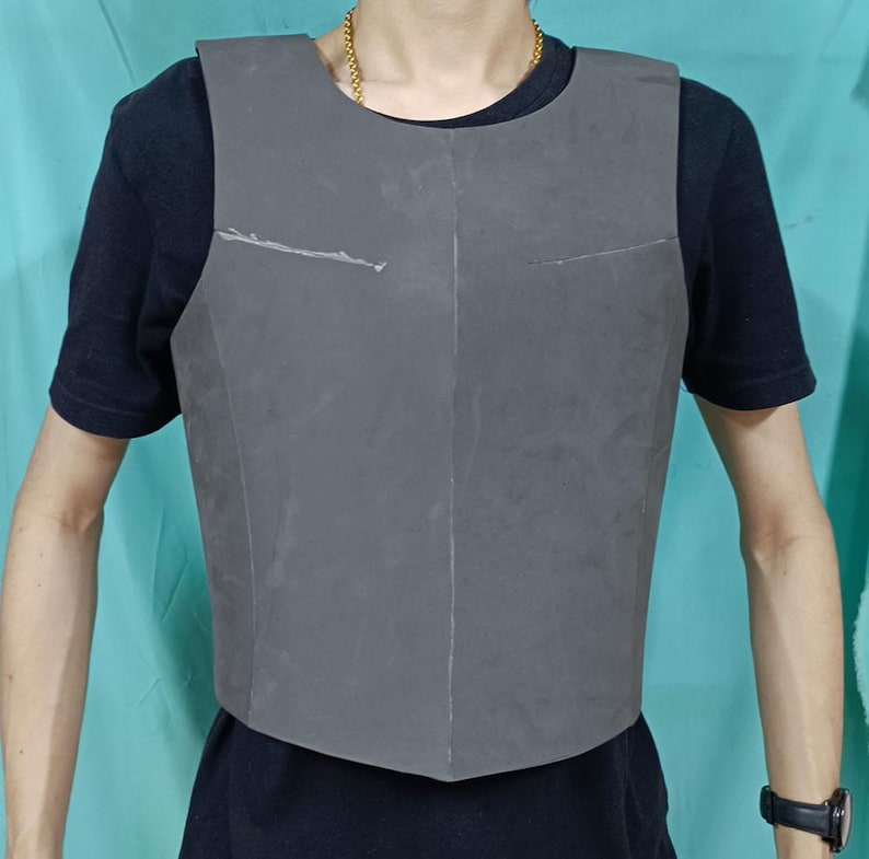 Basic Chest Armor Chest Plate Cosplay Pattern Template - Simple Build ...