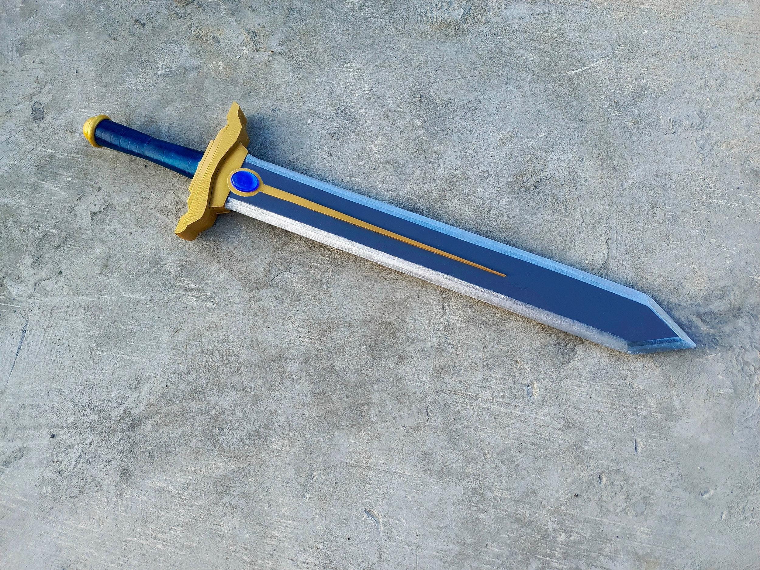 ヒンメルの剣と鞘、フリーレンのコスプレ小道具テンプレート、パターン