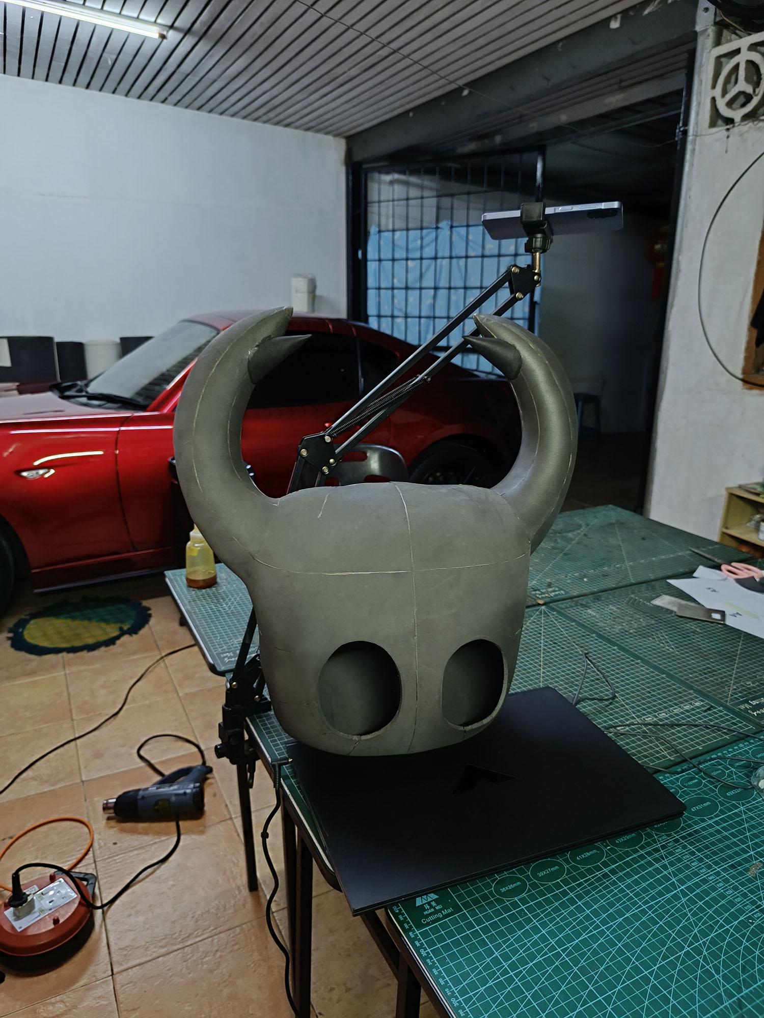 Hollow Knight Helmet Mask Template Pattern PDF + Video Tutorial EVA