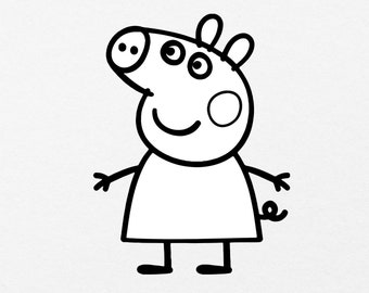 Free Free 225 Princess Peppa Pig Svg SVG PNG EPS DXF File