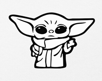 Free Free 305 Mandalorian Baby Yoda Svg Cricut SVG PNG EPS DXF File