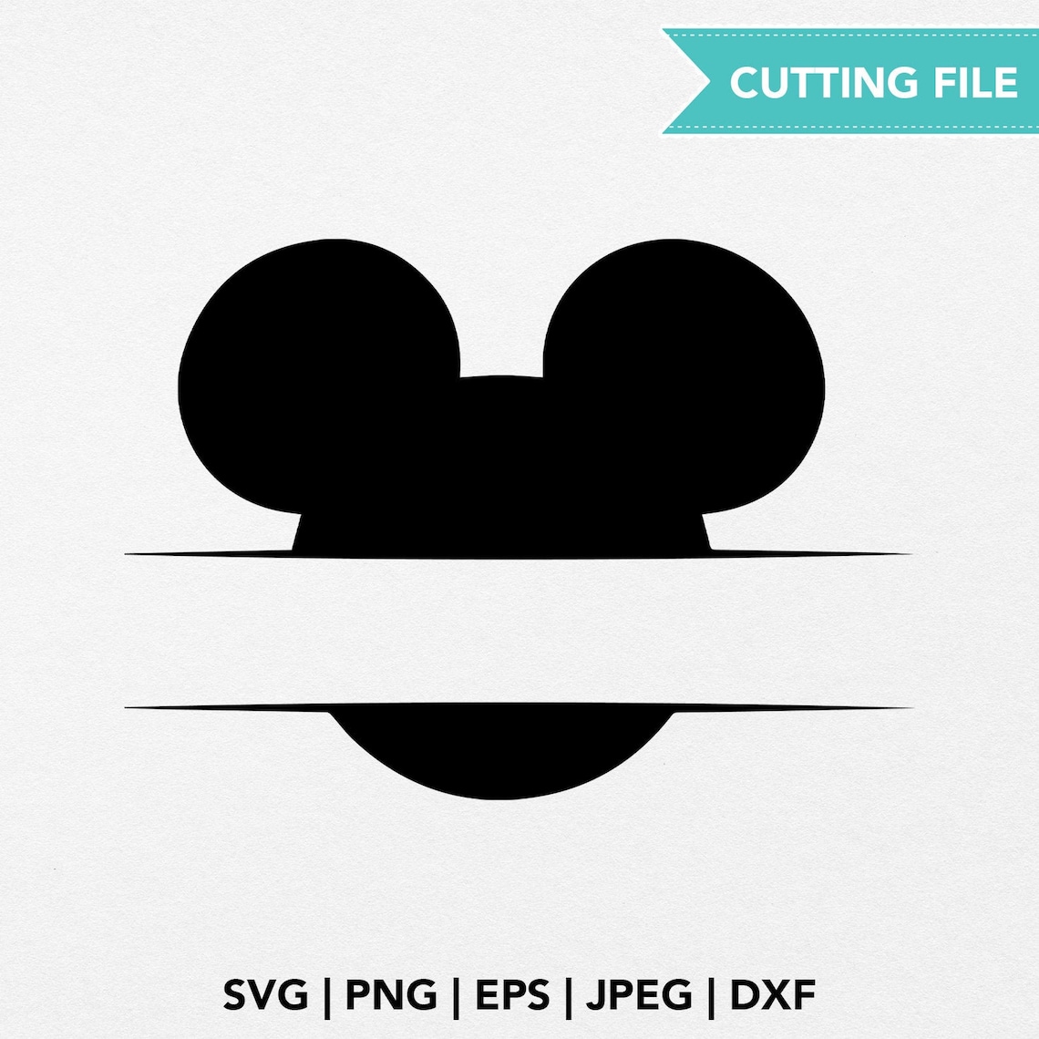 Mickey Mouse Monogram Mickey Monogram SVG Mickey Name | Etsy