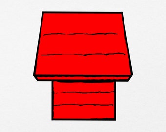 Snoopy Red House Etsy
