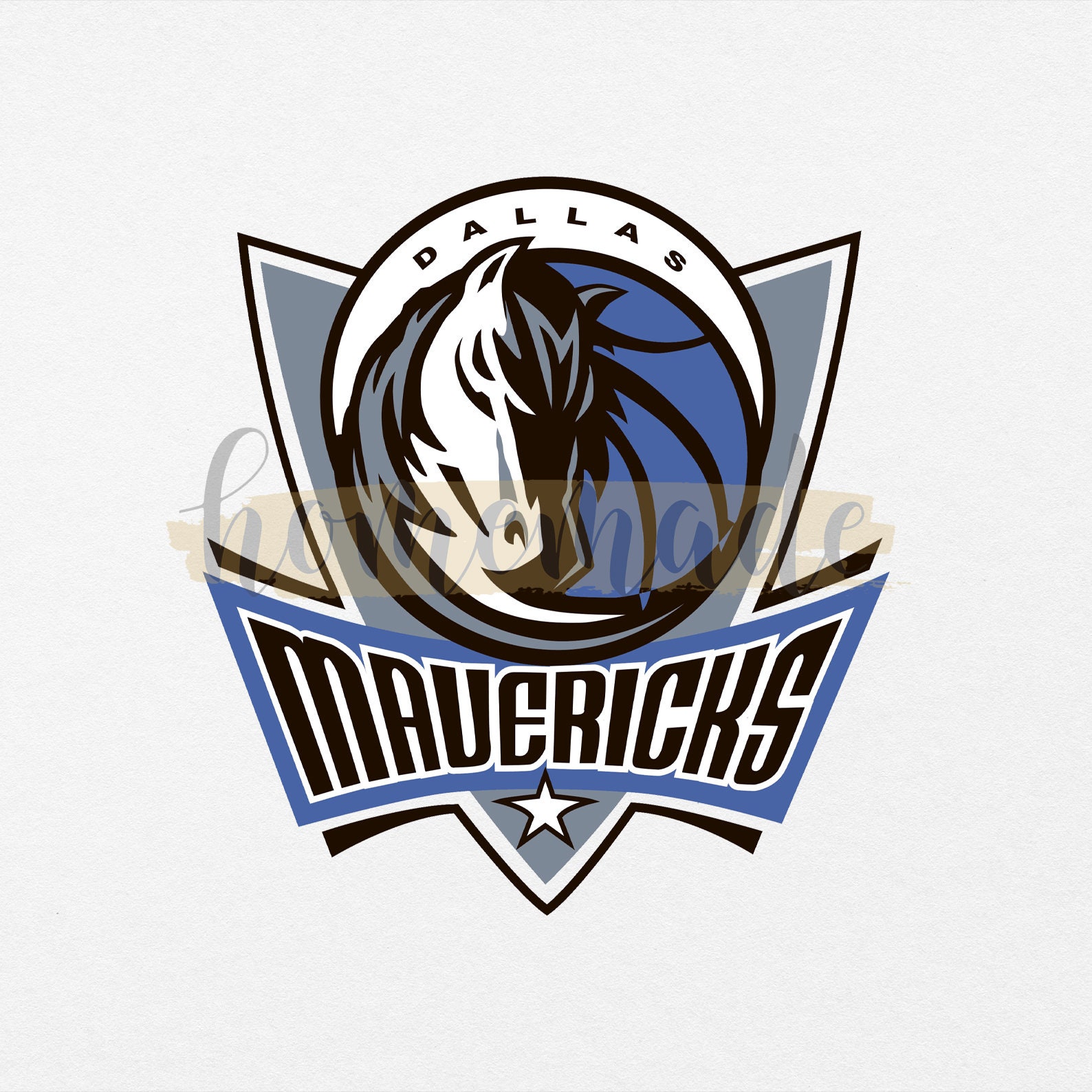 Dallas Mavericks logo svg Mavericks basketball NBA logo Etsy