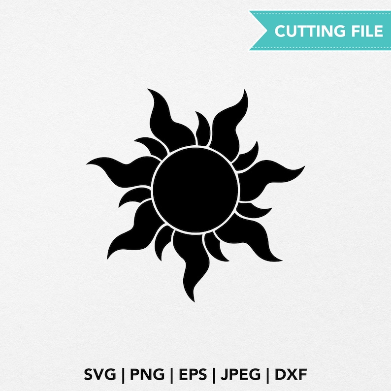 Tangled Star SVG Rapunzel SVG Tangled Star vector Tangled Etsy