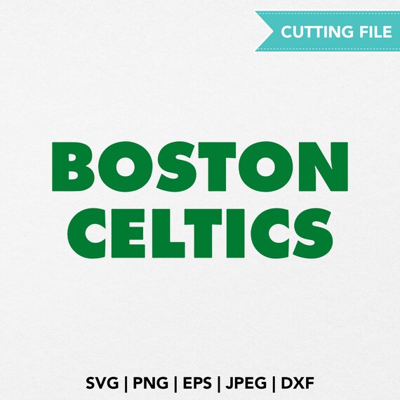 Boston Celtics 1 SVG Celtics logo Celtics silhouette | Etsy