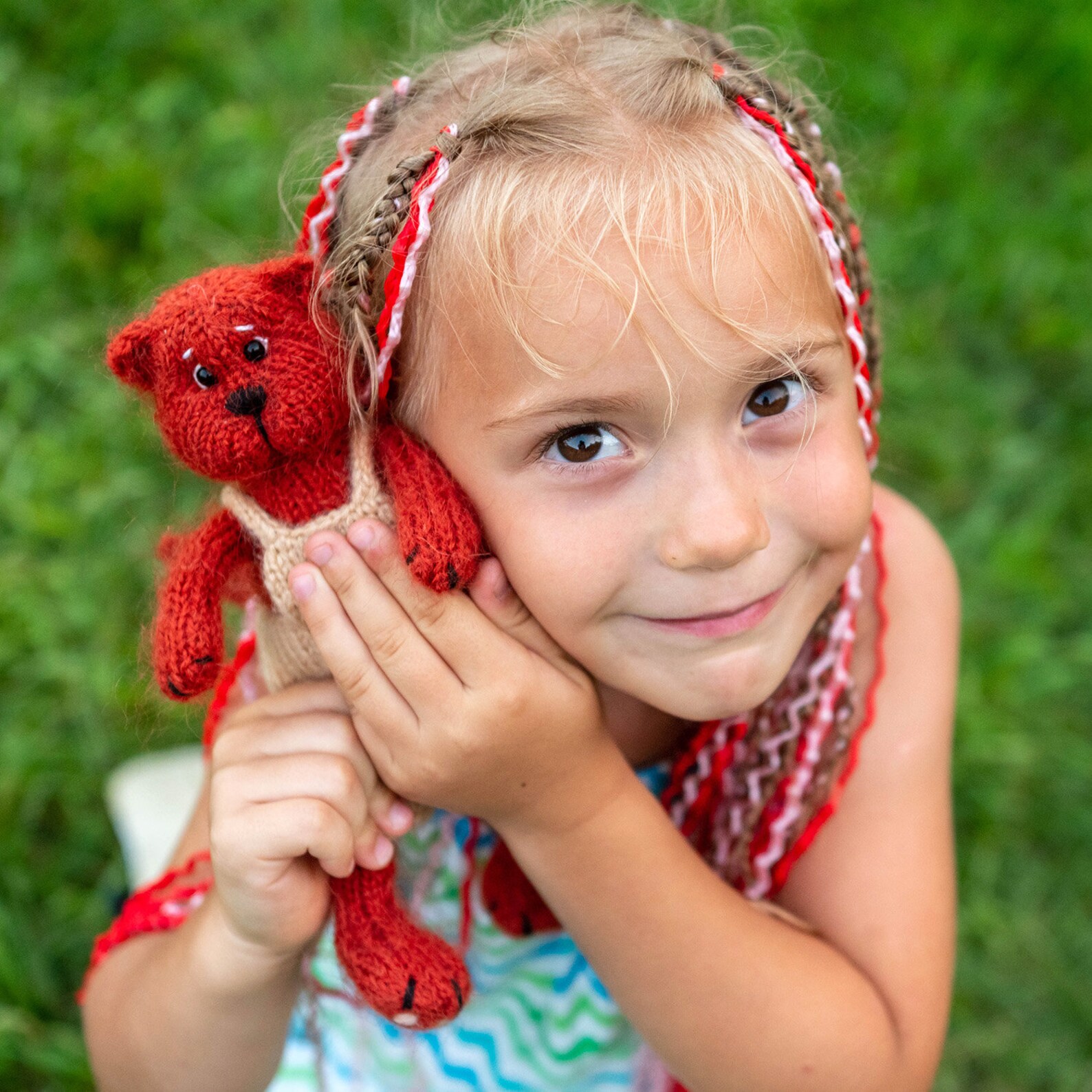 Dress Up Kitty knitting pattern Cat in overall tutorial Etsy
