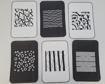 Black and White Baby Flashcards: High Contrast Sensory Cards (Digital Download)