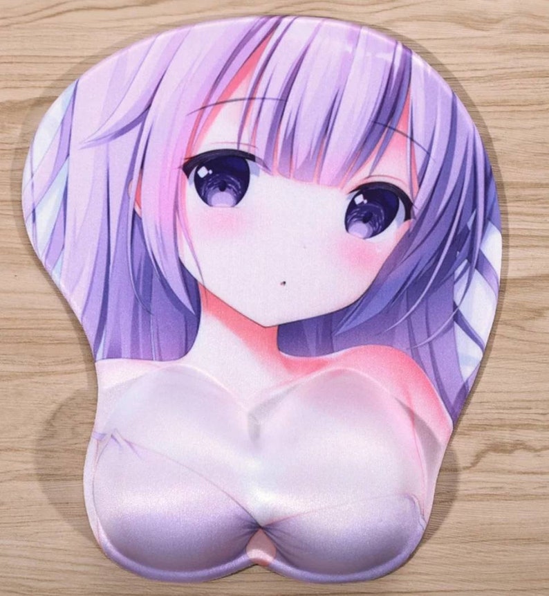 3d Silicone Breast Anime Girl Computer And Gaming Mouse Pad And Wrist Rest Electronics Accessories Computers Peripherals Ichigenn Nishifunabashi Com