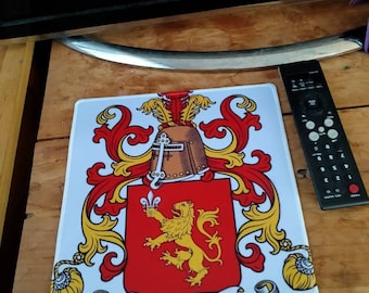 Custom Printed Your very own Family Crest Coat Of Arms Computer and Gaming  Mouse Pad