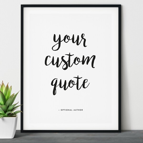 Quotes Wall Art - Etsy
