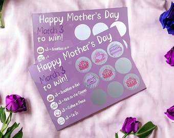 Mothers Day Gift, Gift for Mummy, Gift for Mum, Mothers Day Scratch Card, Mothers Day Card, Best Mum Mothers Day, Gift from Child