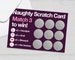 Naughty Gift for Him, Naughty Scratch Card, Adult Scratch Card, Birthday Gift for him, Adult Gift for Boyfriend, Rude Gift for Him 