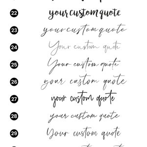 Custom Quote Print, Custom Text Print, Custom Quote, Quote Wall Art, Custom Wall Art, Personalised Quote, Custom Typography Print image 5