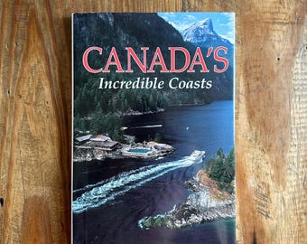 Costas de Canadá / Libro vintage de National Geographic, 1991, tapa dura