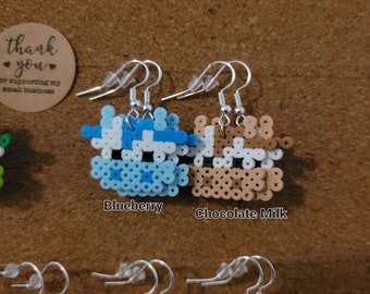Orecchini A Forma Di Mucca – Pendenti Con Gancio Dorato, Simpatici Gioielli Animalier In Sacchetto Regalo - 4