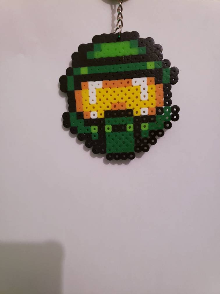 Halo Master Chief Perler Beads Etsy