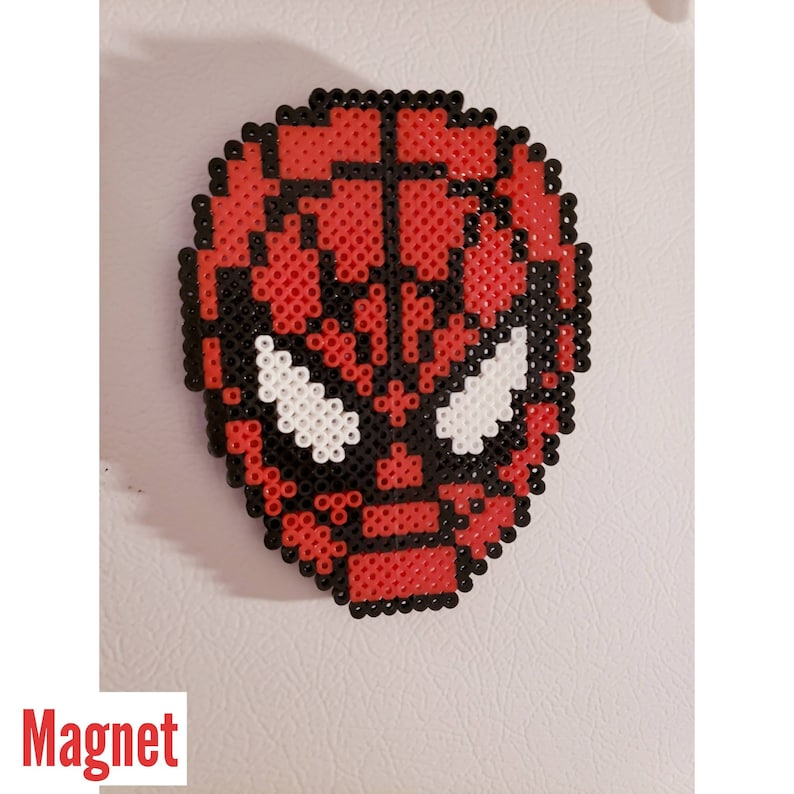 Spiderman Perler Beads Etsy