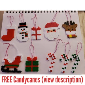 Christmas Ornament Perler Beads