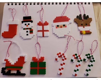 Christmas Ornament Perler Beads