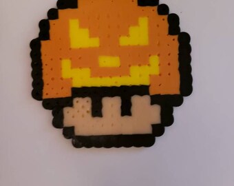 Mario Halloween Pumpkin Mushroom