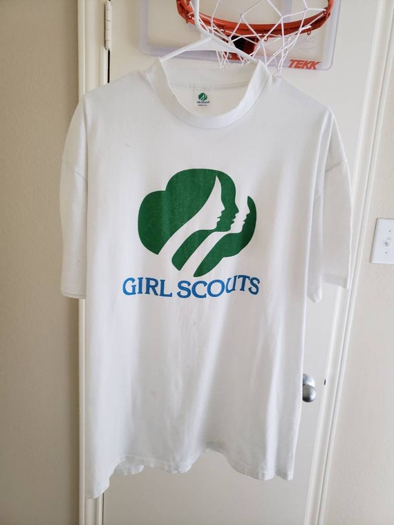 Girl Scouts Shirt - Vintage T Shirt - image 1