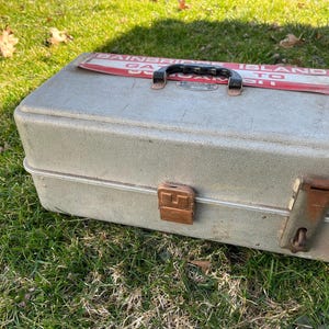 Aluminum Tackle Box - Etsy Aluminum Tackle Box - Etsy