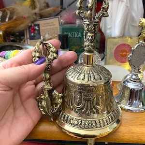 Tibetan Singing Bell With Dorje Vajra