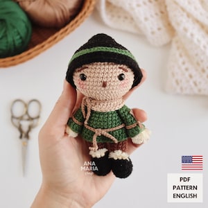 E-book Crochet Pattern Amigurumi - Scarecrow - The Wizard of Oz - PDF