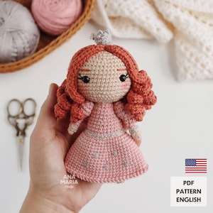 E-book Crochet Pattern Amigurumi - The Good Witch Glinda Fairy - The Wizard of Oz - PDF
