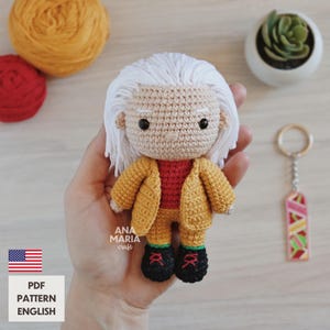 Crochet Amigurumi Pattern Scientist Adventurers from the Future PDF