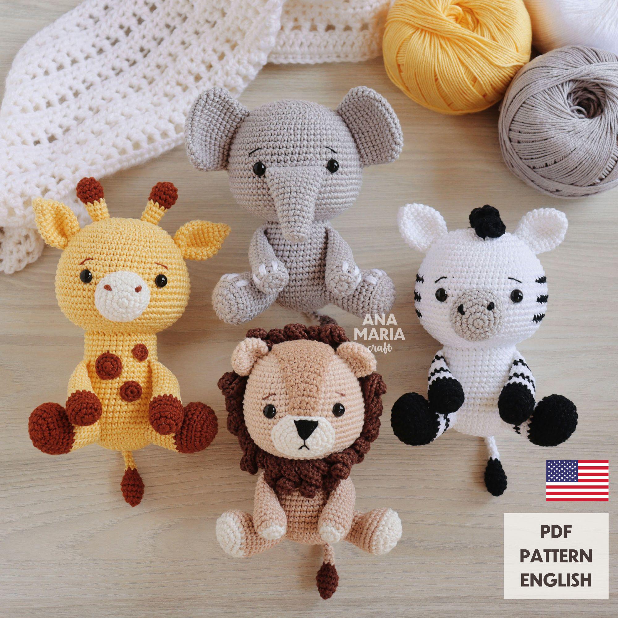 Crochet zoo animals México