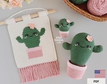 Hkelanleitung fr Catarina den Kaktus Nadelkissen PDF - Etsy.de