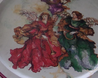 Metal Serving Tray by Christina Ladas