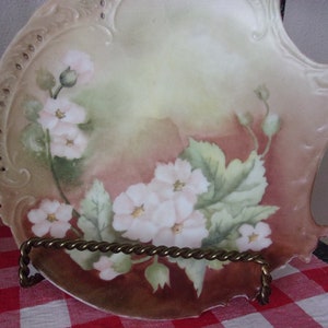 Hand Painted Bavaria Plate