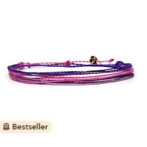 Wild Berries | Mabuhay  Bracelets |Customized | Multi color |100% Waterproof US Handmade |Gold Plated LOGO  Charm |Frienship Bracelets |Gift