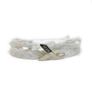 Lung Cancer Awareness,By Mabuhay Bracelets® | In Support of Loved Ones Battling Cancer, Fund Raising,Gift for her ,Gift for him