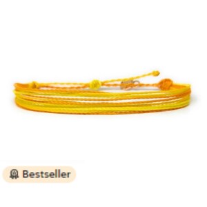 Citrus | Mabuhay  Bracelets | Customized | Multi color | 100% Waterproof US Handmade | Gold Plated LOGO  Charm | Frienship Bracelets |Gift