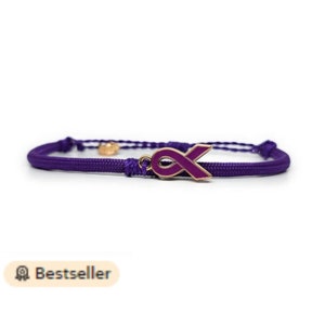 Pancreatic Cancer Awareness Bracelets, By Mabuhay Bracelets® | In Support of Loved Ones Battling Cancer,Fund Raising, Gift for her , for him