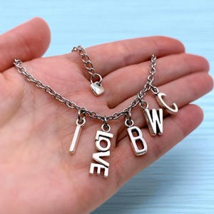 I Love BWC BBC BLC Anklet Bracelet Jewelry - QoS Swinger Hotwife Cuckold