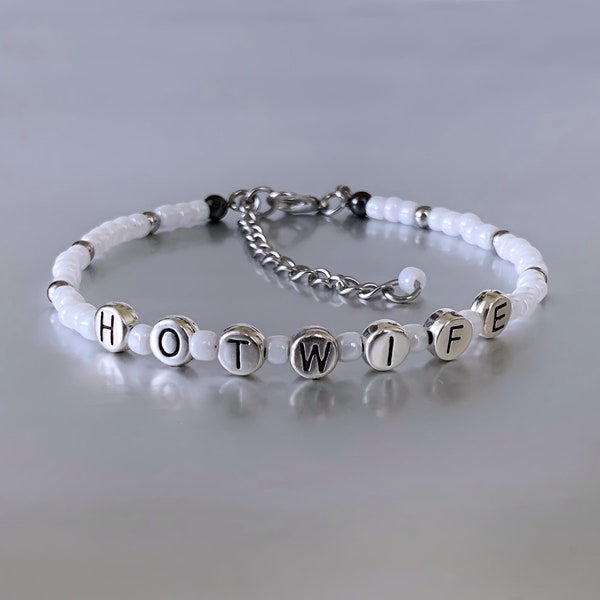 Hotwife Anklet Bracelet Jewelry - Swinger Hot Wife Cuckold QoS