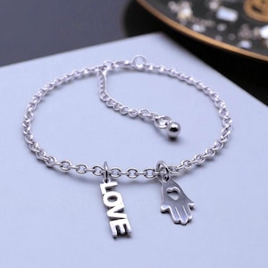 Love Spankings Anklet Bracelet Jewelry - Stainless Steel