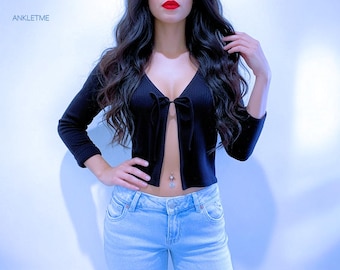 Belly Button Ring Hotwife QOS BBC BDSM Body Piercing Jewelry